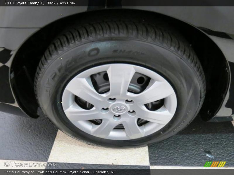 Black / Ash Gray 2010 Toyota Camry LE
