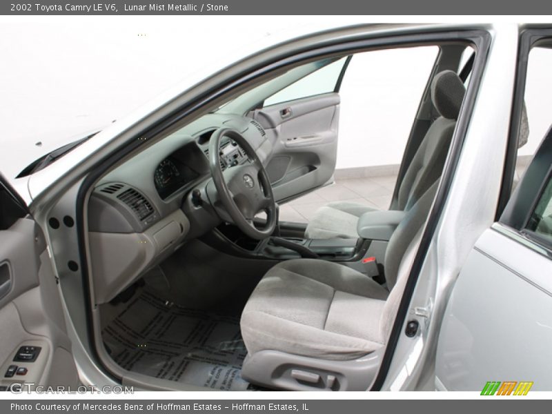 Lunar Mist Metallic / Stone 2002 Toyota Camry LE V6
