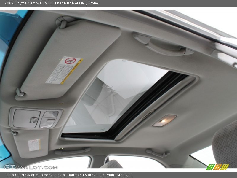 Lunar Mist Metallic / Stone 2002 Toyota Camry LE V6