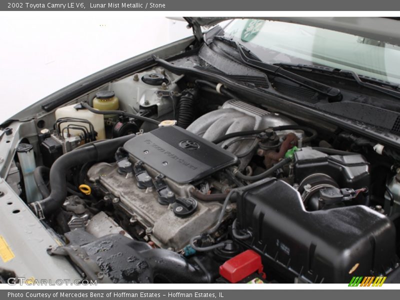 Lunar Mist Metallic / Stone 2002 Toyota Camry LE V6