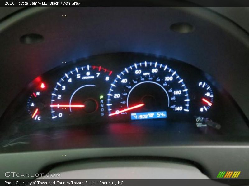Black / Ash Gray 2010 Toyota Camry LE