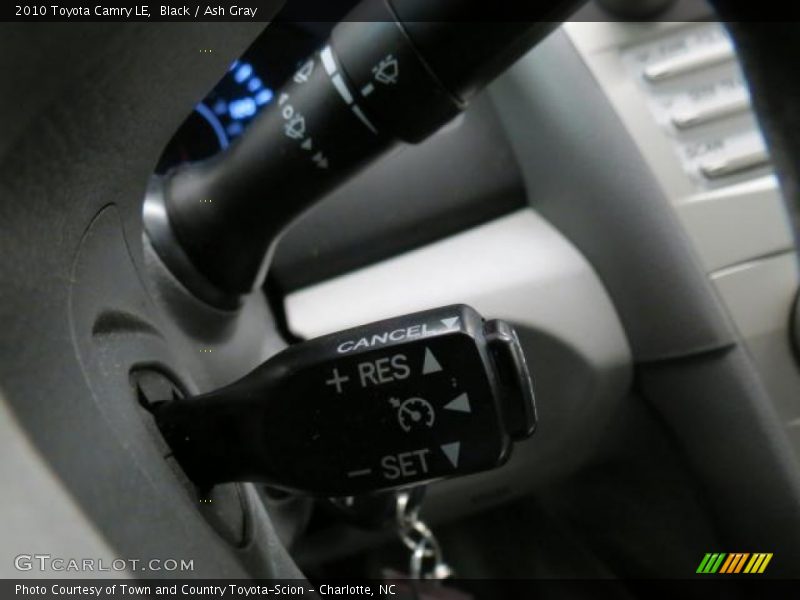 Black / Ash Gray 2010 Toyota Camry LE