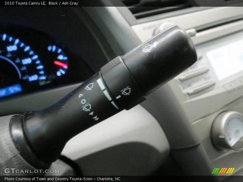 Black / Ash Gray 2010 Toyota Camry LE