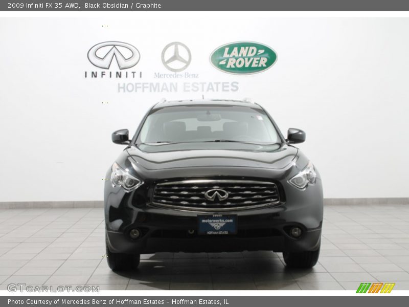 Black Obsidian / Graphite 2009 Infiniti FX 35 AWD