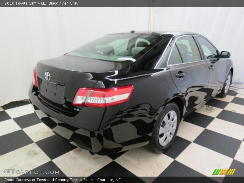 Black / Ash Gray 2010 Toyota Camry LE