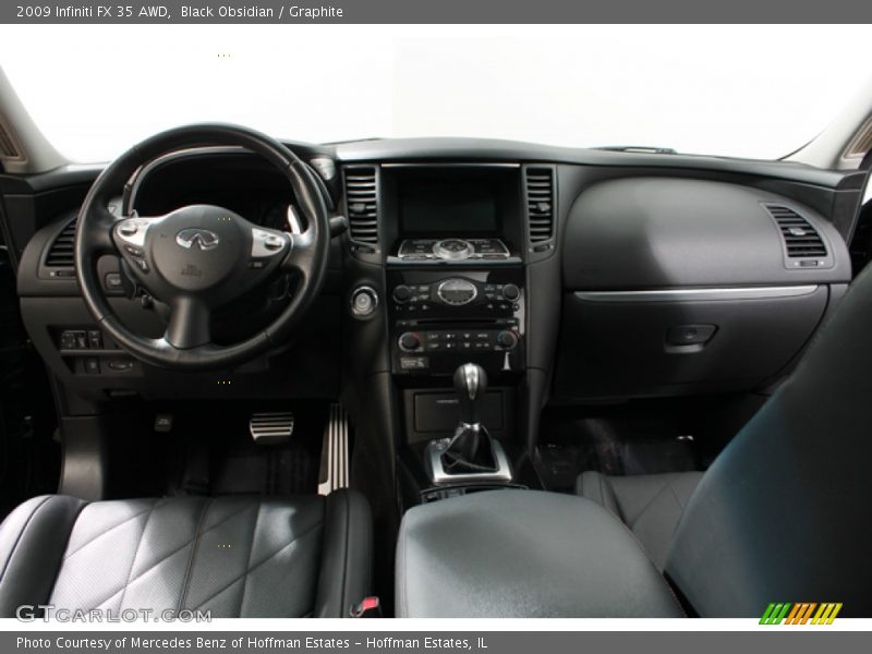 Black Obsidian / Graphite 2009 Infiniti FX 35 AWD