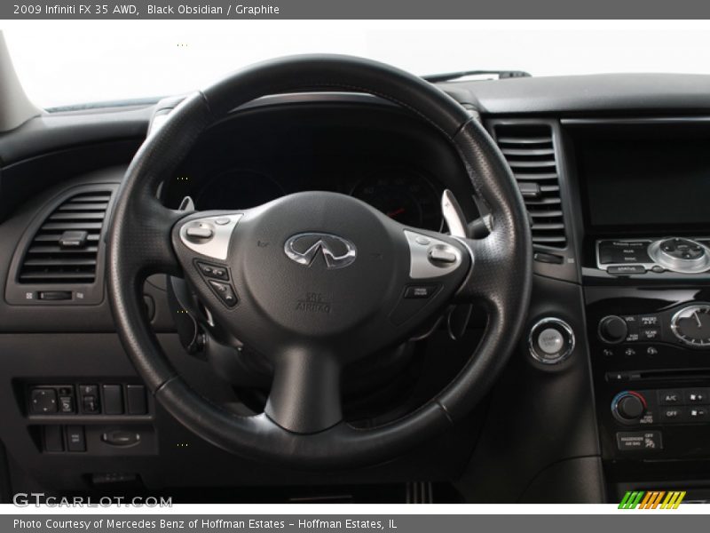 Black Obsidian / Graphite 2009 Infiniti FX 35 AWD