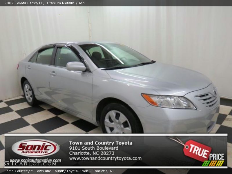 Titanium Metallic / Ash 2007 Toyota Camry LE
