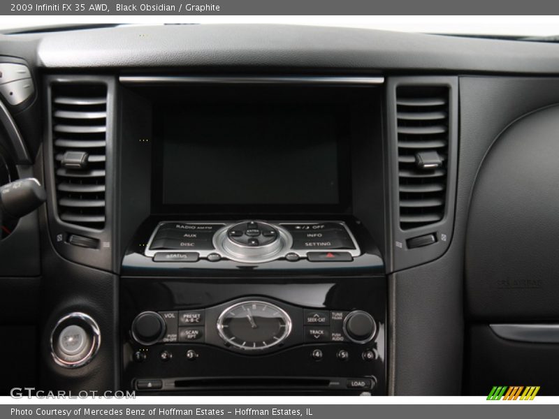 Black Obsidian / Graphite 2009 Infiniti FX 35 AWD