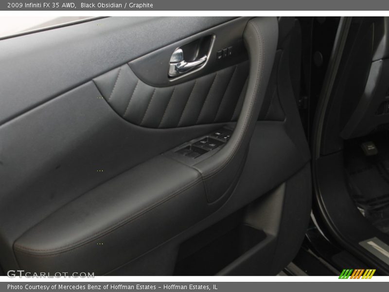 Black Obsidian / Graphite 2009 Infiniti FX 35 AWD