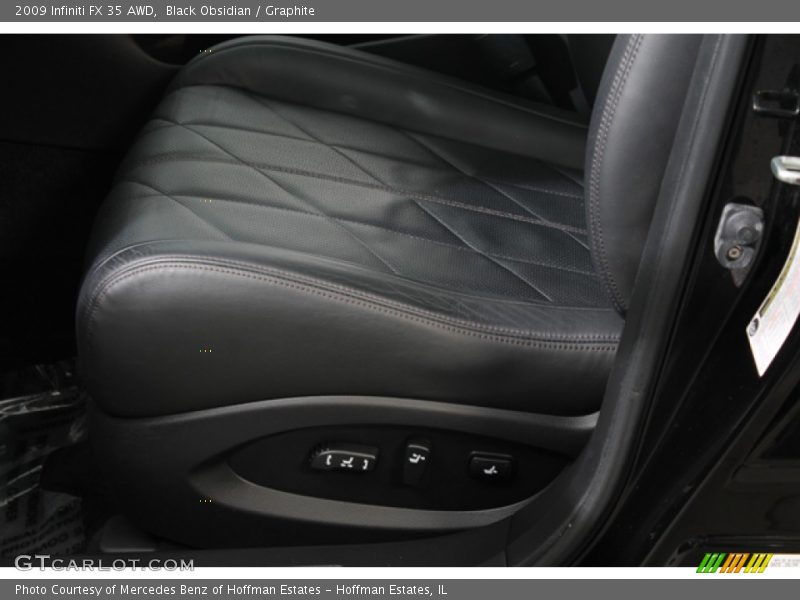 Black Obsidian / Graphite 2009 Infiniti FX 35 AWD