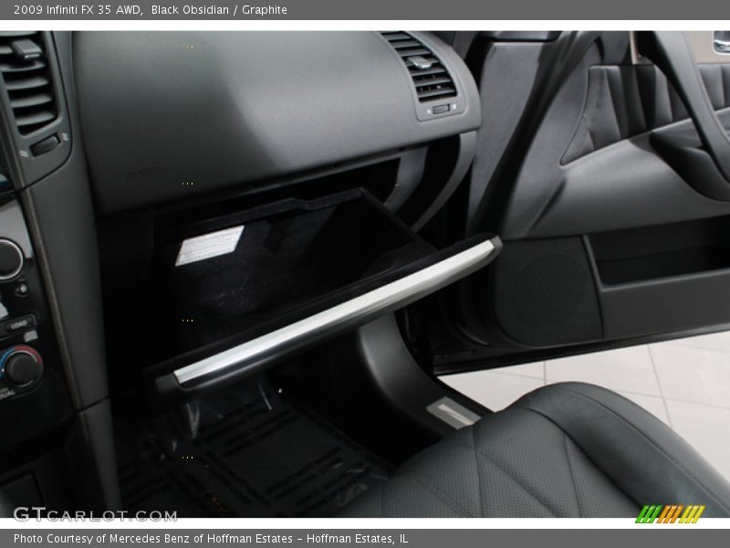 Black Obsidian / Graphite 2009 Infiniti FX 35 AWD