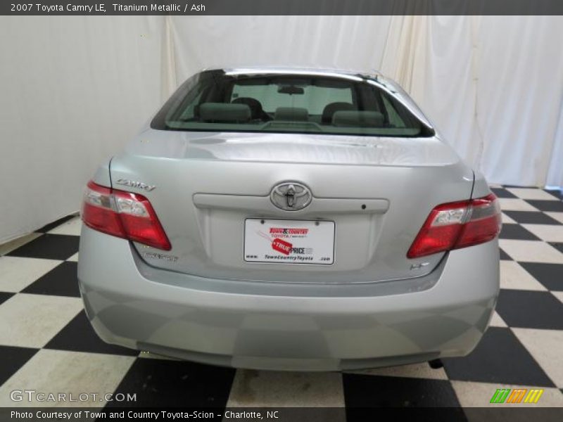 Titanium Metallic / Ash 2007 Toyota Camry LE