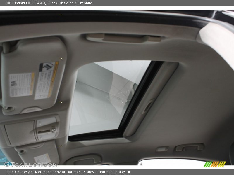 Black Obsidian / Graphite 2009 Infiniti FX 35 AWD