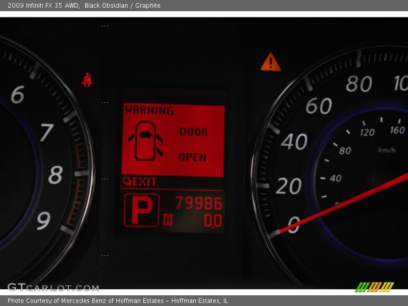 Black Obsidian / Graphite 2009 Infiniti FX 35 AWD