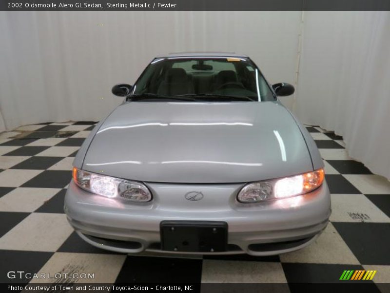 Sterling Metallic / Pewter 2002 Oldsmobile Alero GL Sedan