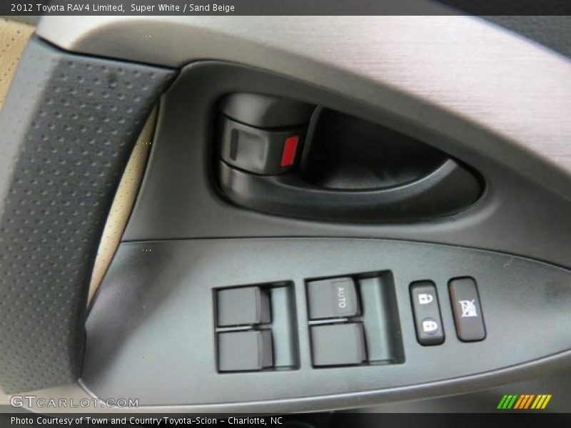 Super White / Sand Beige 2012 Toyota RAV4 Limited