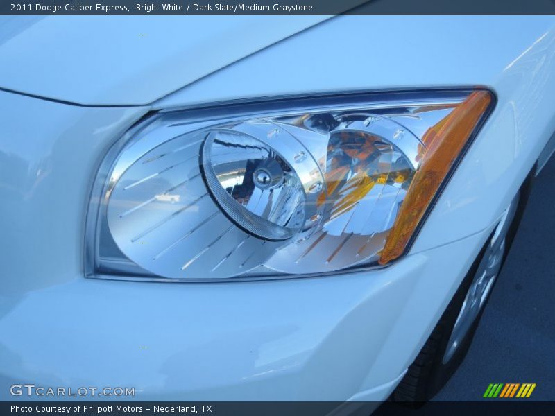 Bright White / Dark Slate/Medium Graystone 2011 Dodge Caliber Express