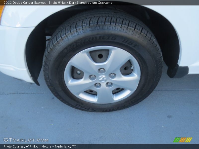 Bright White / Dark Slate/Medium Graystone 2011 Dodge Caliber Express
