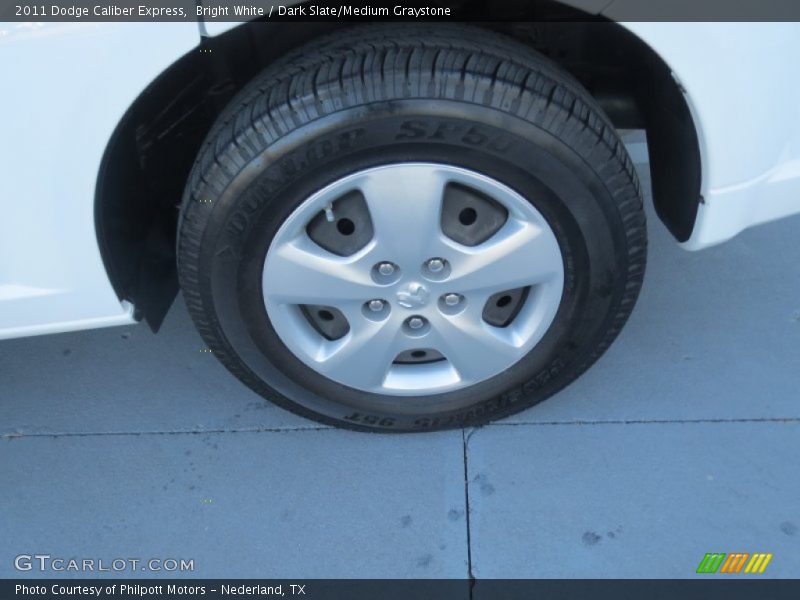 Bright White / Dark Slate/Medium Graystone 2011 Dodge Caliber Express