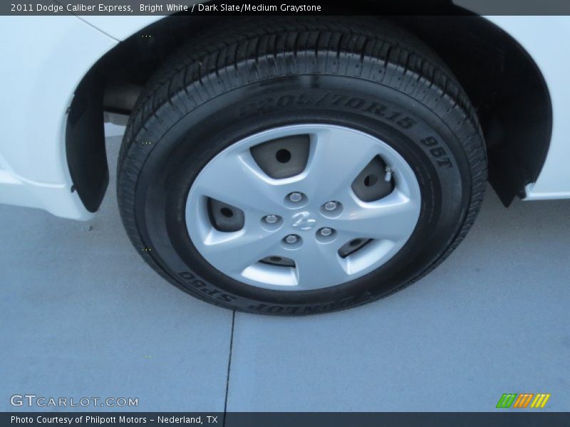 Bright White / Dark Slate/Medium Graystone 2011 Dodge Caliber Express