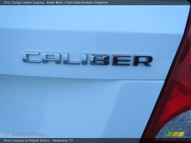 Bright White / Dark Slate/Medium Graystone 2011 Dodge Caliber Express
