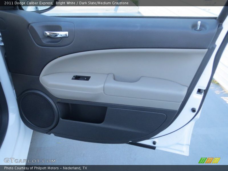 Bright White / Dark Slate/Medium Graystone 2011 Dodge Caliber Express
