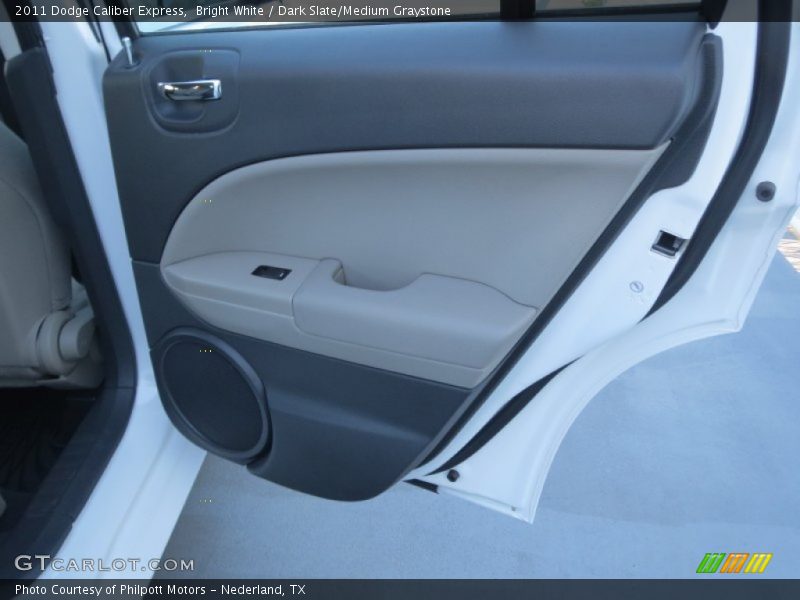 Bright White / Dark Slate/Medium Graystone 2011 Dodge Caliber Express