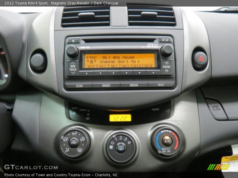 Magnetic Gray Metallic / Dark Charcoal 2012 Toyota RAV4 Sport