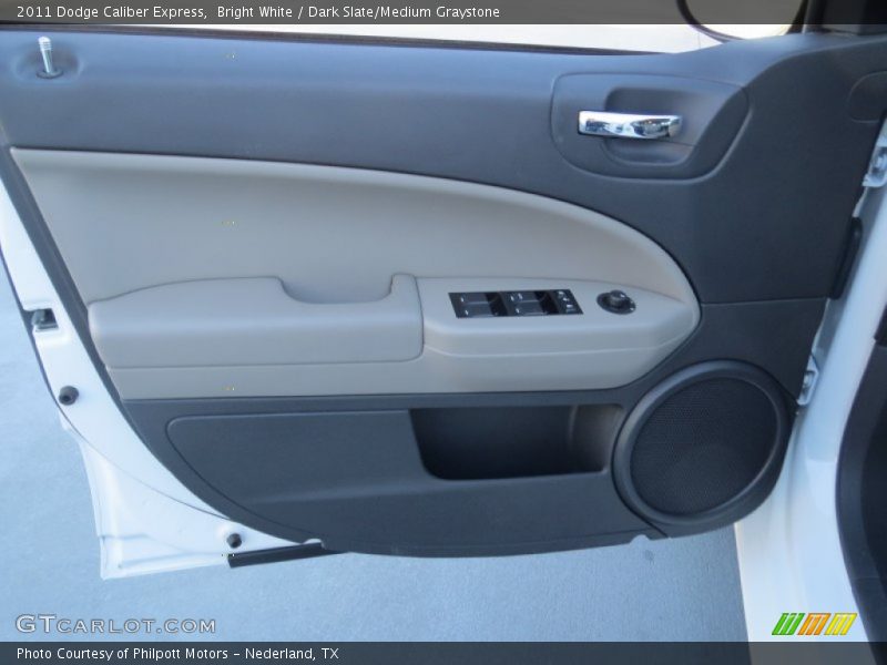 Bright White / Dark Slate/Medium Graystone 2011 Dodge Caliber Express