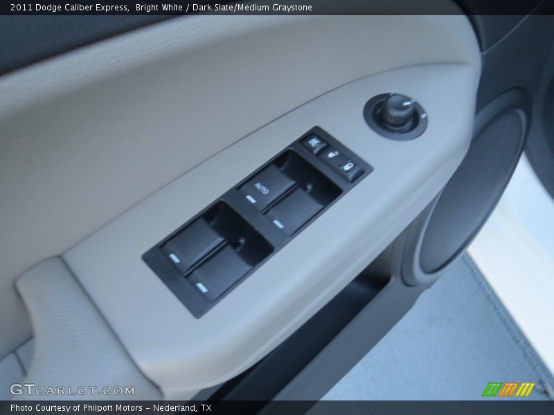 Bright White / Dark Slate/Medium Graystone 2011 Dodge Caliber Express