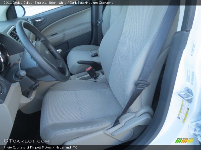 Bright White / Dark Slate/Medium Graystone 2011 Dodge Caliber Express