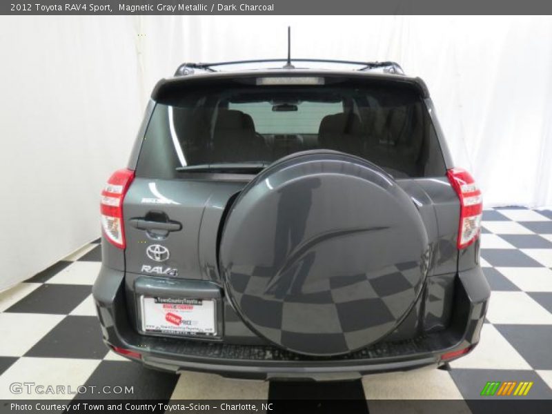 Magnetic Gray Metallic / Dark Charcoal 2012 Toyota RAV4 Sport