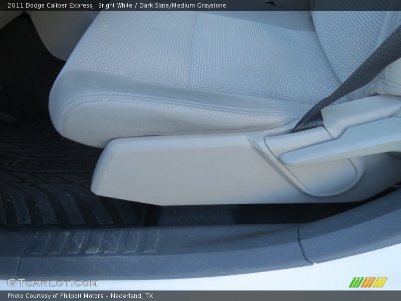 Bright White / Dark Slate/Medium Graystone 2011 Dodge Caliber Express