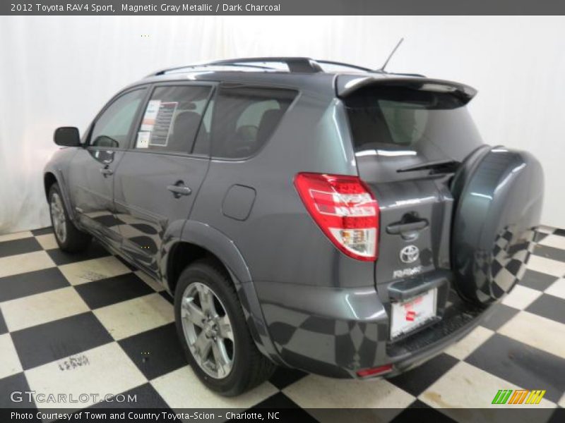 Magnetic Gray Metallic / Dark Charcoal 2012 Toyota RAV4 Sport