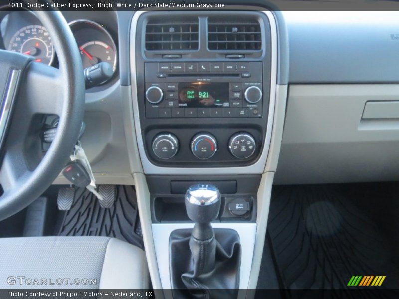Bright White / Dark Slate/Medium Graystone 2011 Dodge Caliber Express