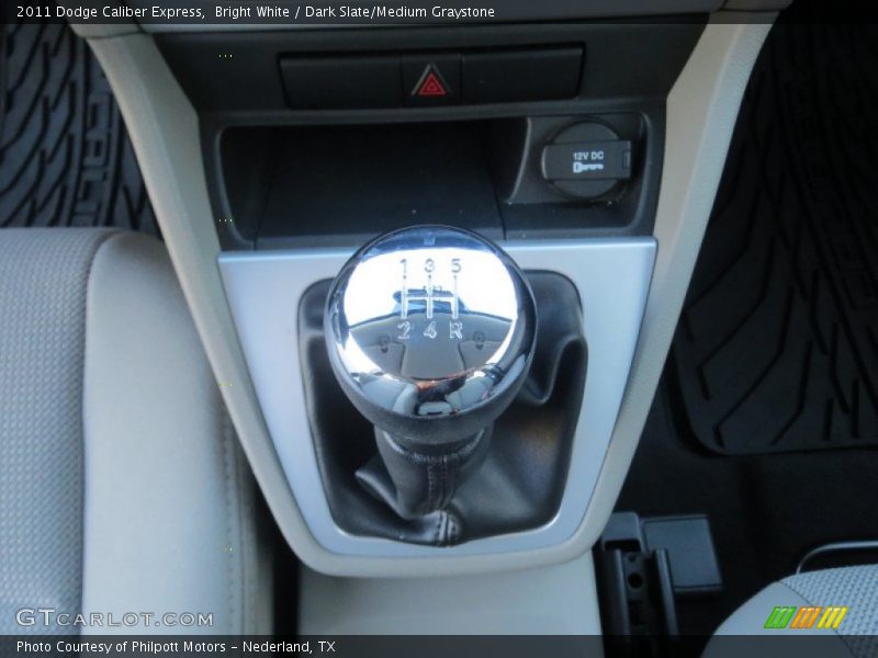 Bright White / Dark Slate/Medium Graystone 2011 Dodge Caliber Express