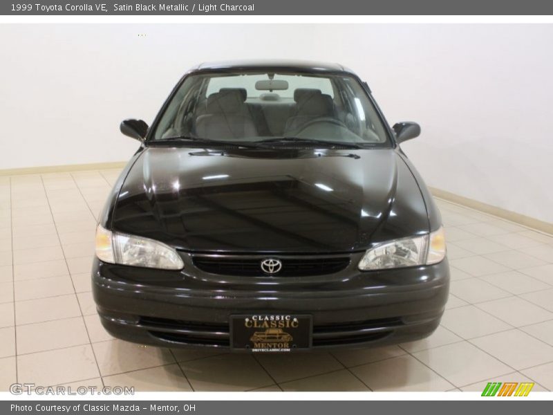 Satin Black Metallic / Light Charcoal 1999 Toyota Corolla VE