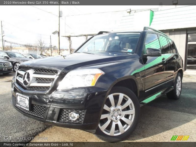 Black / Black 2010 Mercedes-Benz GLK 350 4Matic
