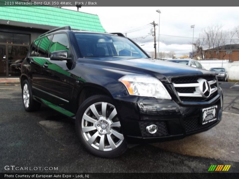 Black / Black 2010 Mercedes-Benz GLK 350 4Matic