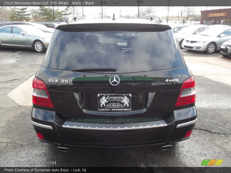Black / Black 2010 Mercedes-Benz GLK 350 4Matic