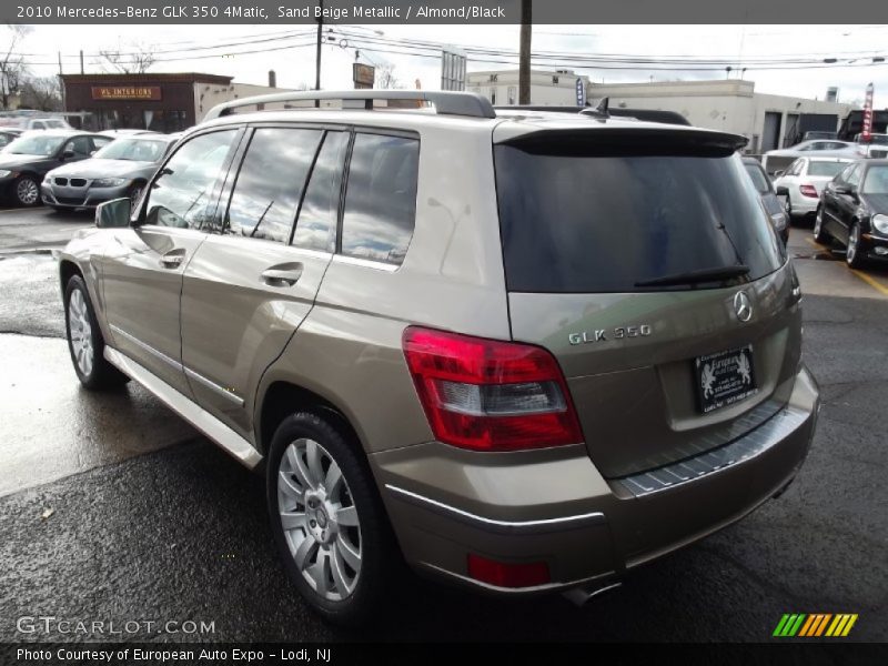 Sand Beige Metallic / Almond/Black 2010 Mercedes-Benz GLK 350 4Matic