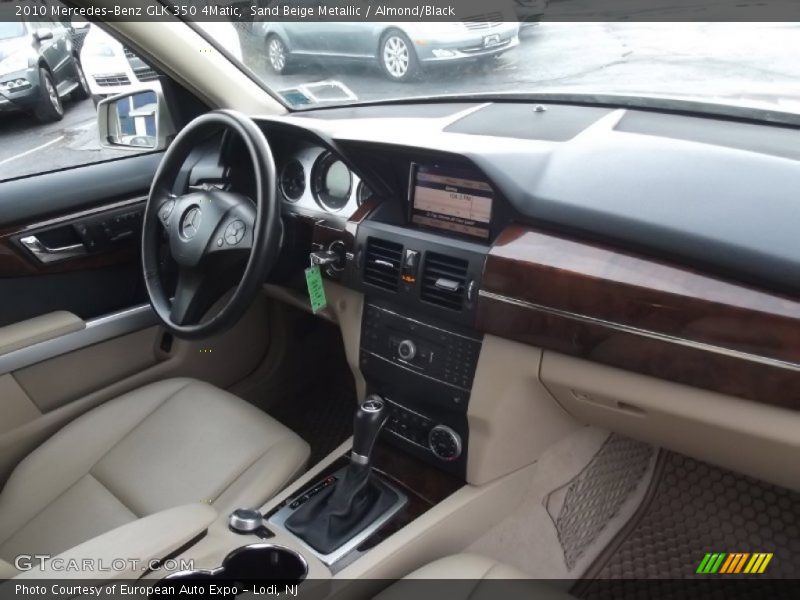Sand Beige Metallic / Almond/Black 2010 Mercedes-Benz GLK 350 4Matic