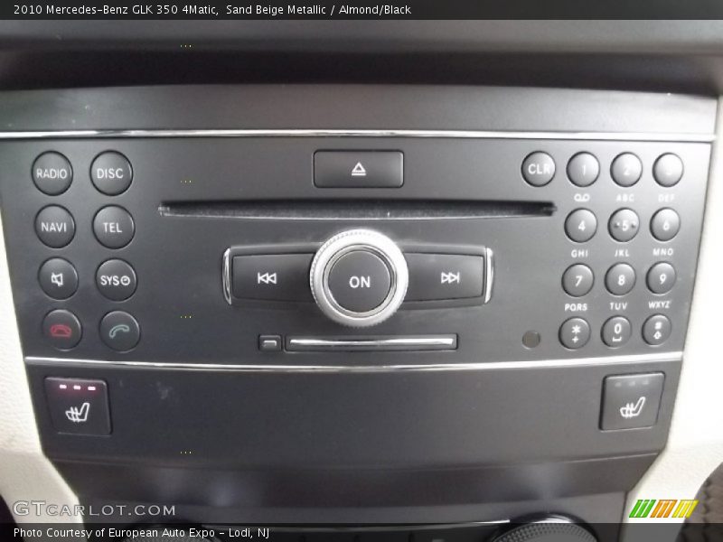 Sand Beige Metallic / Almond/Black 2010 Mercedes-Benz GLK 350 4Matic