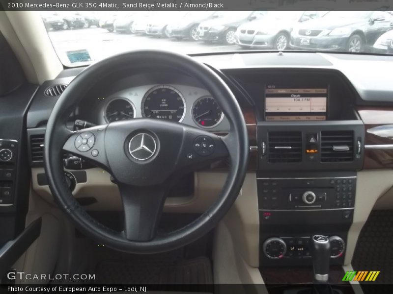 Sand Beige Metallic / Almond/Black 2010 Mercedes-Benz GLK 350 4Matic