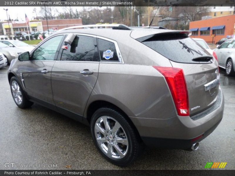 Mocha Steel Metallic / Shale/Brownstone 2012 Cadillac SRX Premium AWD