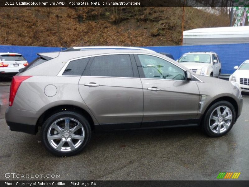 Mocha Steel Metallic / Shale/Brownstone 2012 Cadillac SRX Premium AWD