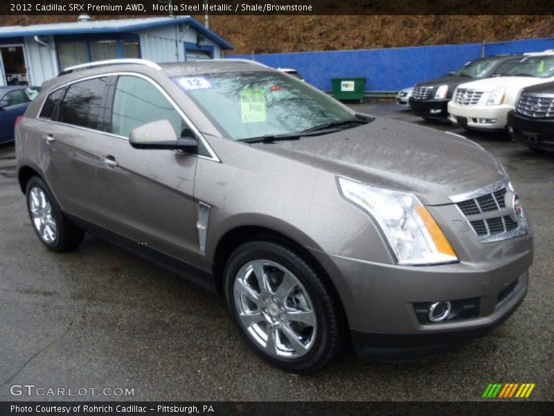 Mocha Steel Metallic / Shale/Brownstone 2012 Cadillac SRX Premium AWD