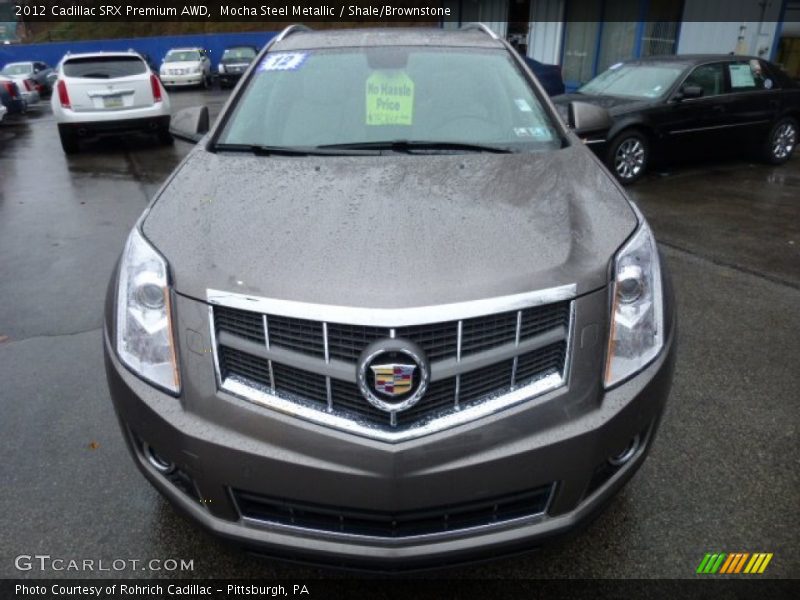 Mocha Steel Metallic / Shale/Brownstone 2012 Cadillac SRX Premium AWD