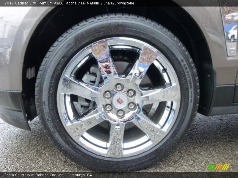 Mocha Steel Metallic / Shale/Brownstone 2012 Cadillac SRX Premium AWD